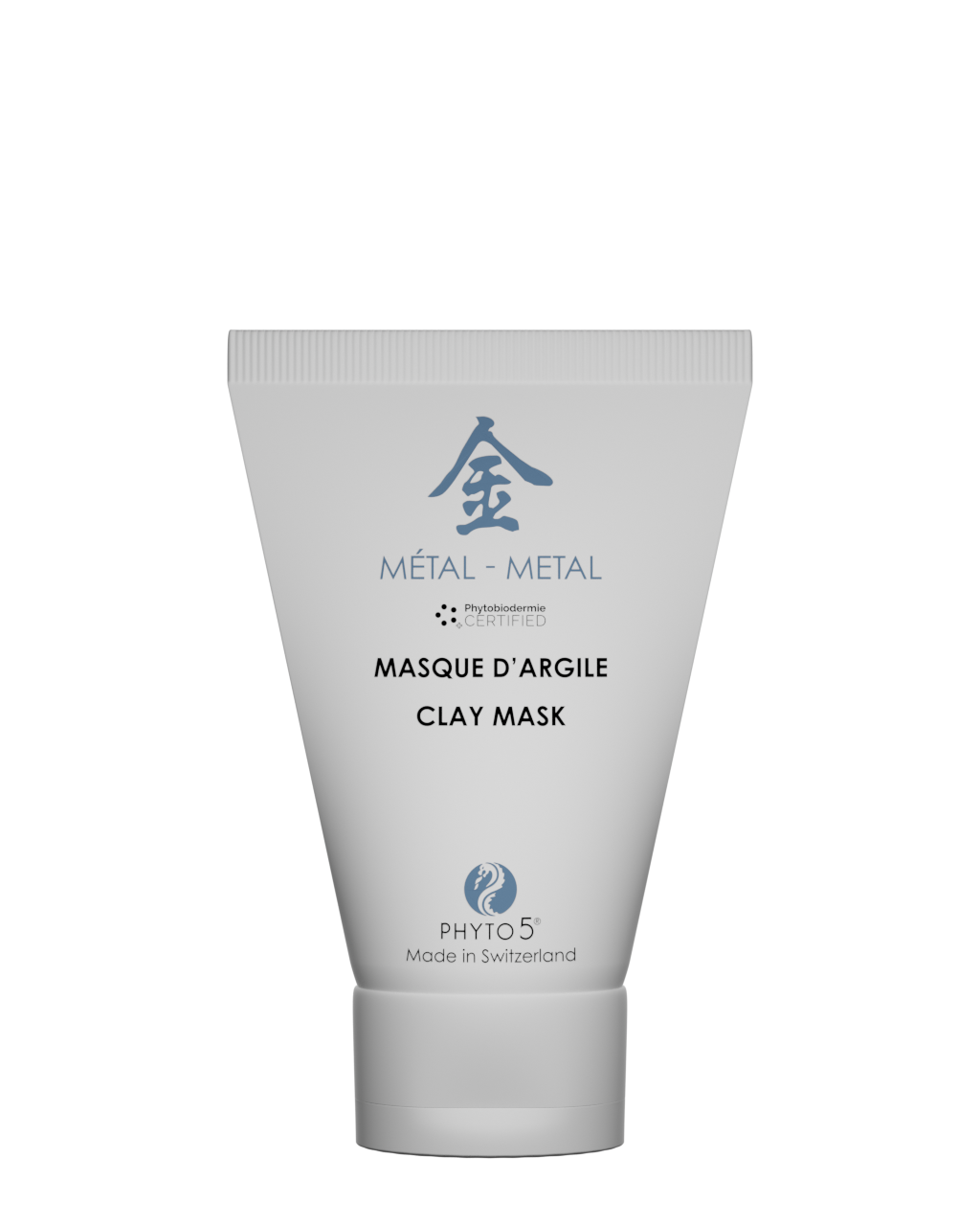 Masque d'argile Métal
